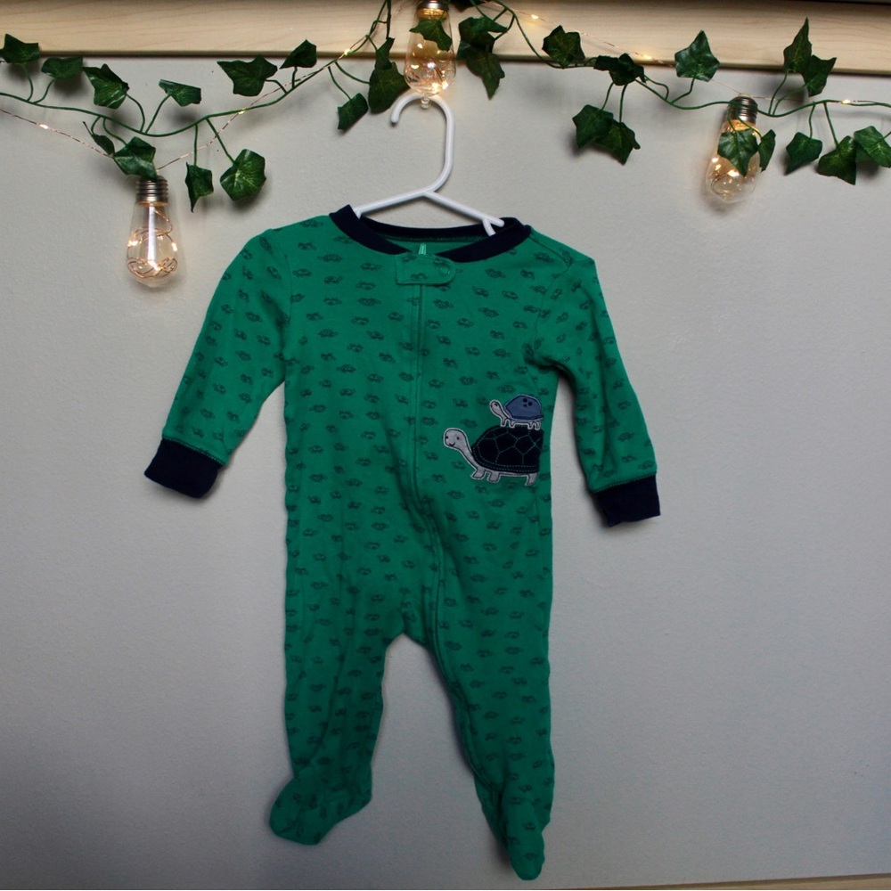 Turtle Footie Pajamas